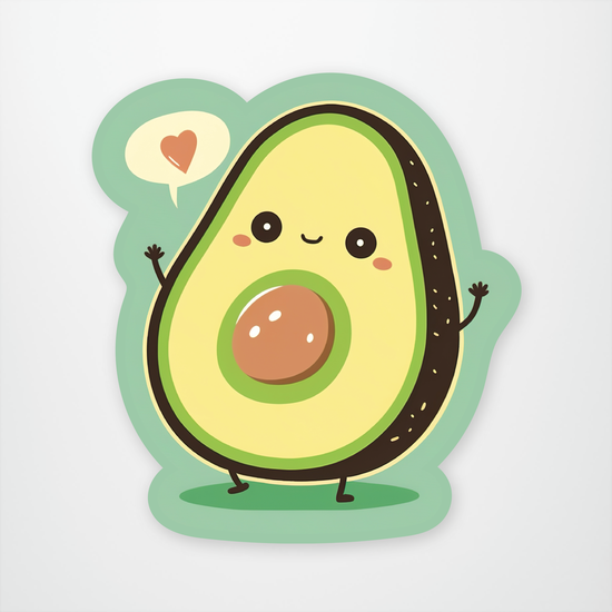 Cute Avocado