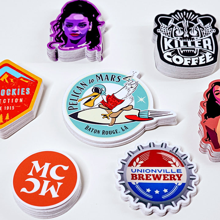 Custom Die-Cut Stickers 3"x3"