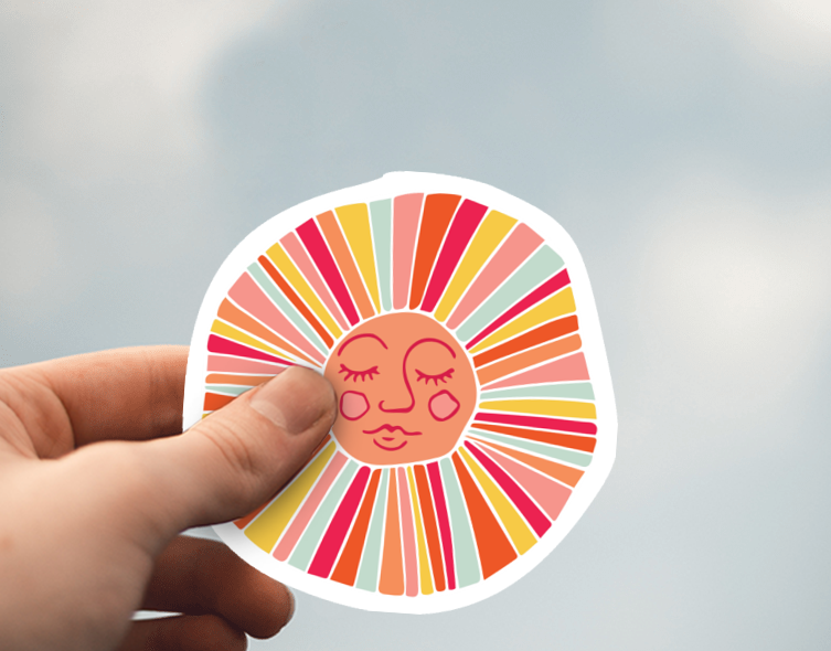 Custom Die-Cut Stickers 3"x3"