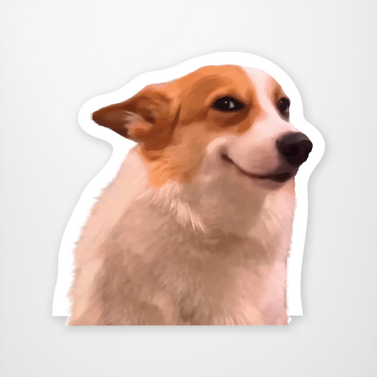 Laughing Corgi Meme