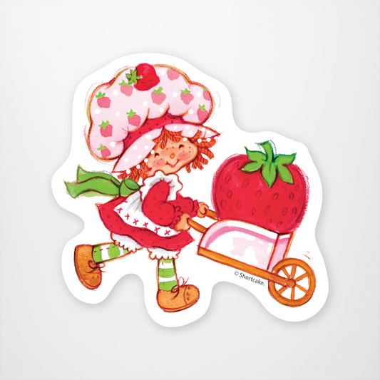 Strawberry Shortcake Wheelbarrow